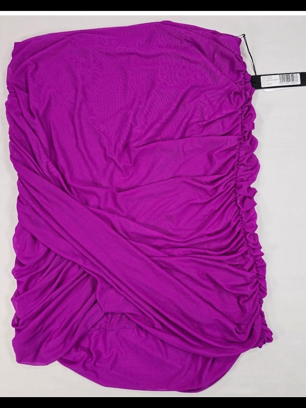 TA3 Cross Mesh Skirty Plus 3X Orchid Purple Sexy Skirt Cocktail NWT Date Night